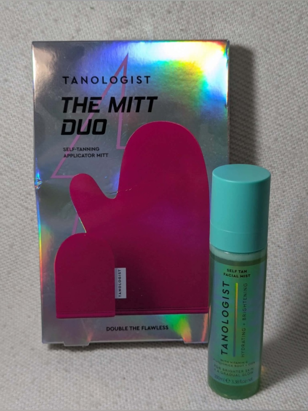 Tanologist Self Tan Facial Mist and The Mitt Duo Combo